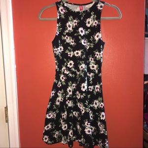 H&M Floral Skater Dress Size S